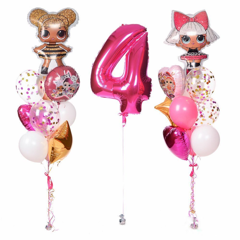 купить шары лол, куклы лол, воздушные шары на день рождения, детский день рождения, гелиевые шары, гелиевые шарики, шарики с гелием, шарики с гелием, доставка воздушных шаров с гелием, омск, в омске